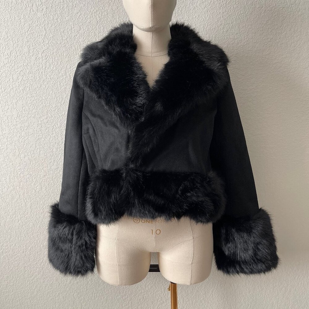 NWT Selkie The Caviar Cropped Groupie Jacket XL